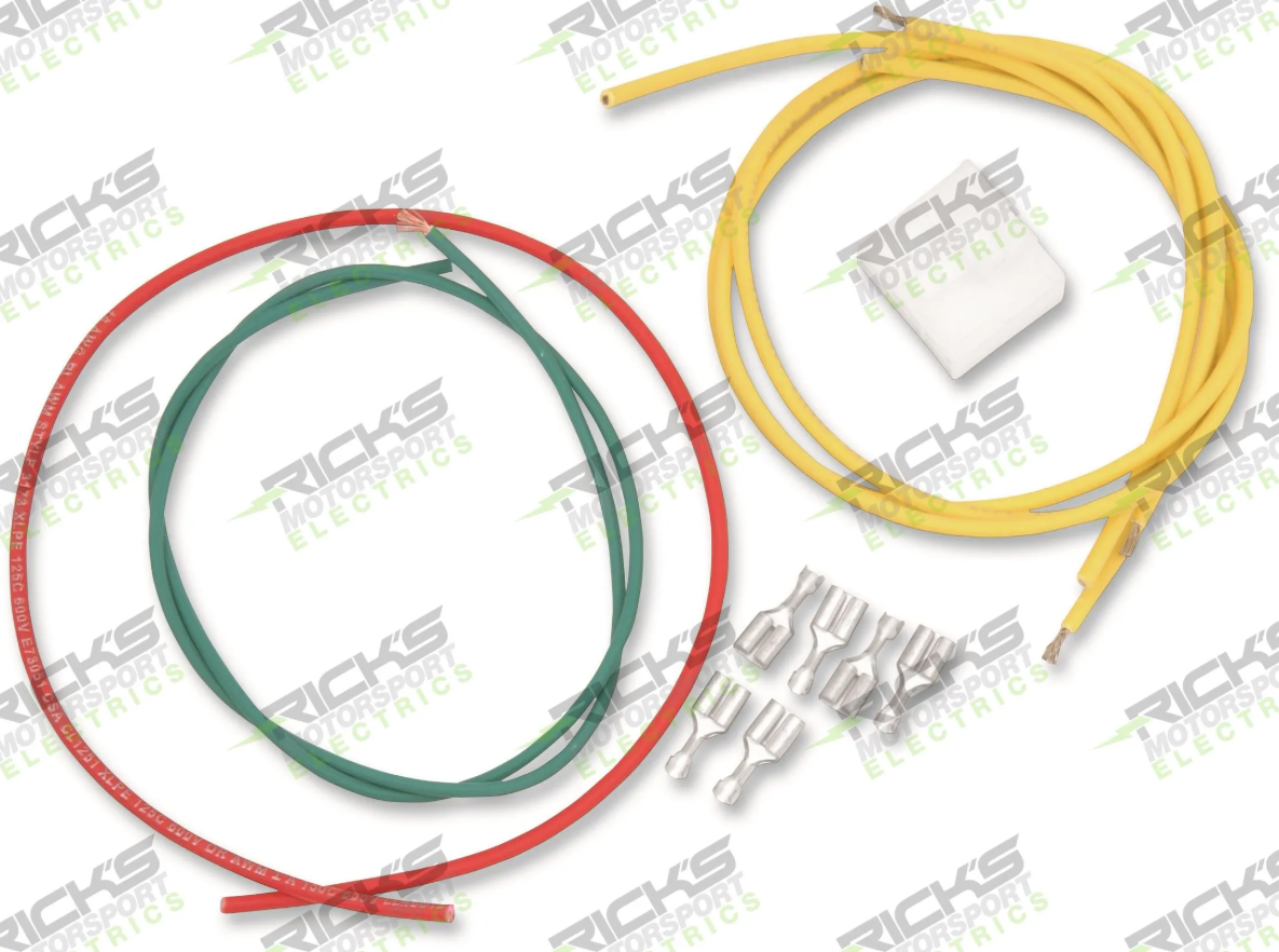 Rick's Motorsports Electrics Universal Wiring Harness Connector Kit for Yamaha V-MAX '85-20, FZ6 '97-16, FZ6R '97-19, FZR 600 '86-16, YZF600R '94-07, Kawasaki KLR650 '88-18 Rick's Motorsports Electrics Universal Wiring Harness Connector Kit for Yamaha V-MAX '85-20, FZ6 '97-16, FZ6R '97-19, FZR 600 '86-16, YZF600R '94-07, Kawasaki KLR650 '88-18